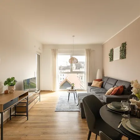 Dwellstay - Modernes I 55qm I 2 I Kueche I Bad I Terrasse I Tv I Wlan