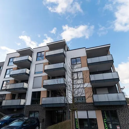 Appartement Dwellstay - Modernes I 55qm I 2 I Kueche I Bad I Terrasse I Tv I Wlan Bad Hersfeld