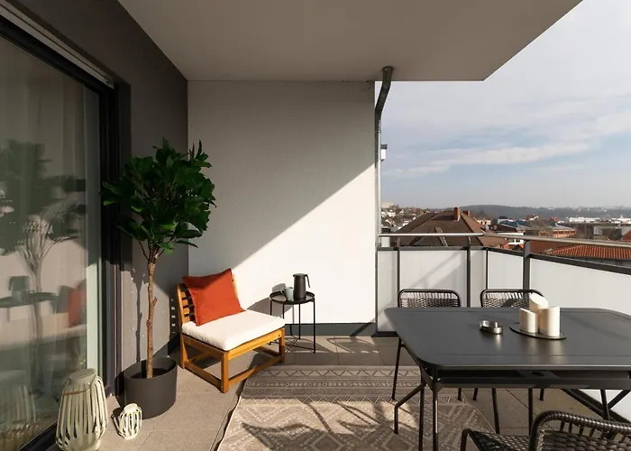 Dwellstay - Modernes I 55qm I 2 I Küche I Bad I Terrasse I Tv I Wlan * Bad Hersfeld