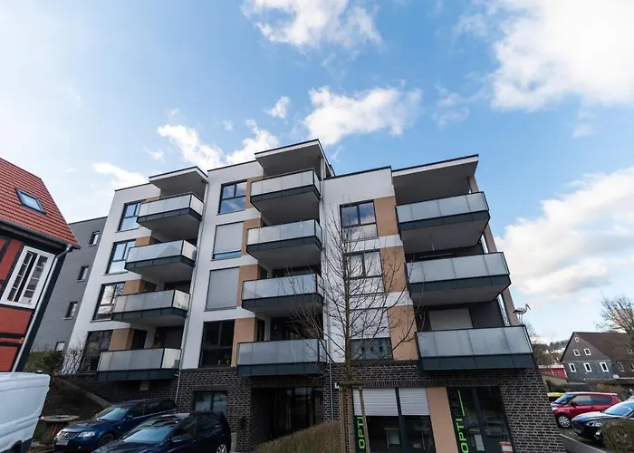 Apartamento Dwellstay - Modernes I 55qm I 2 I Küche I Bad I Terrasse I Tv I Wlan Bad Hersfeld